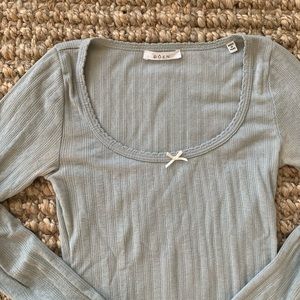 Shop DÔEN Romy Tee in Sage